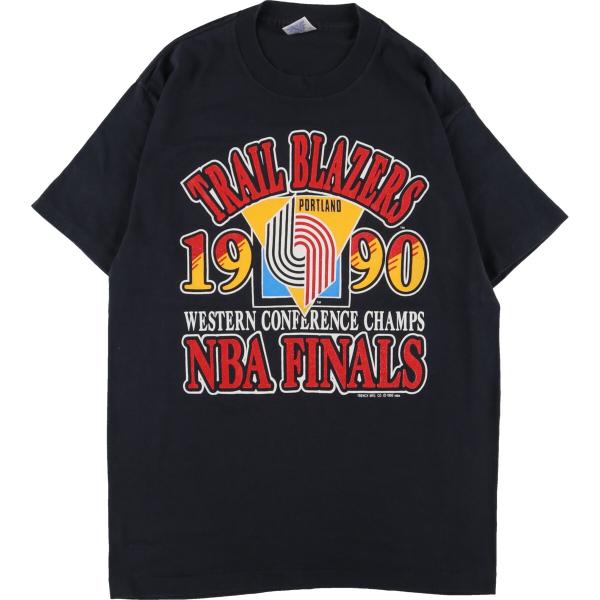 古着 90年代 TRENCH ポートランドトレイルブレイザーズ NBA FINALS 