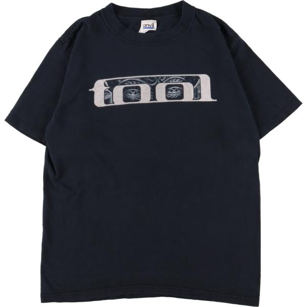 00s ビンテージ anvil ボディ TOOL バンドTシャツ トゥール Anvil - 00s 古着 TOOL トゥール アンビル ボディ 両面 ロゴ