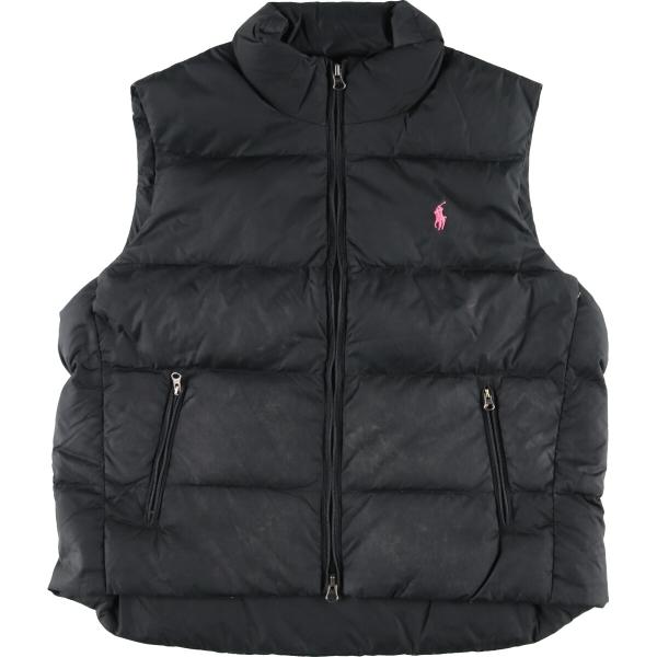 古着 ラルフローレン Ralph Lauren ダウンベスト レディースXL