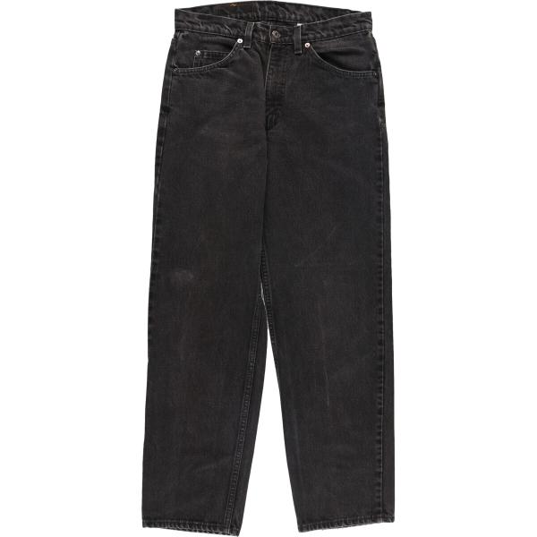 90s USA製 リーバイス550 ブラック オレンジタブ W Levi's 古着 90年代 リーバイス 550 RELAXED FIT オレンジタブ