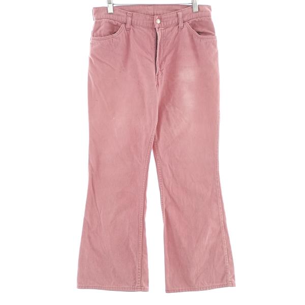 ［激レア］Levi’s フレアパンツ　ピンク 0348b180a3a7b16b913a45bfaba612