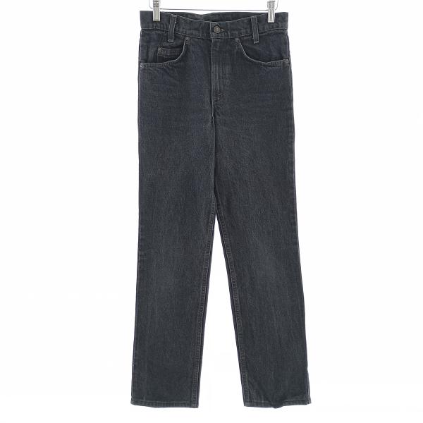 Levi's（リーバイス） 古着 80年代 718-0258 先染め ブラックデニム