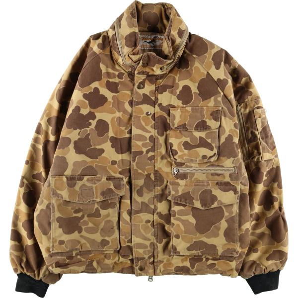 古着 70~80年代 Gamehide 中綿入り 迷彩柄 ダックハンターカモ ダック