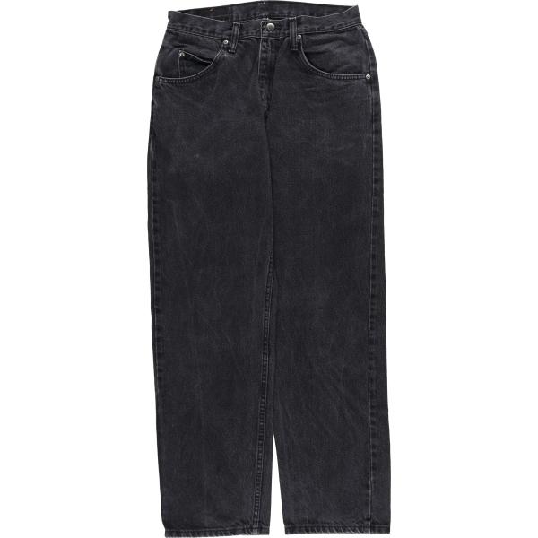 古着 ラングラー Wrangler ブラックデニム テーパードデニムパンツ メンズw30相当/eaa417077 Wrangler（ラングラー） 古着 ブラックデニム テーパードデニムパンツ