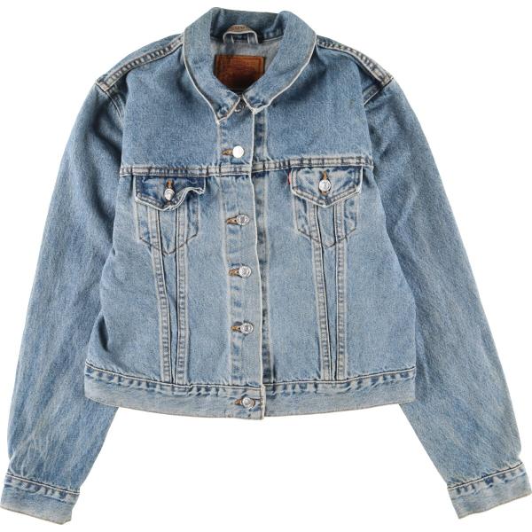 Levi&#39;s - 古着 90年代 リーバイス Levi&#39;s 77597-0220 デニムジャケット Gジャン USA製 レディースM相当 ヴィンテージ /eaa548535 Levi's 古着 90年代 リーバイス 77597-0220 デニムジャケット G