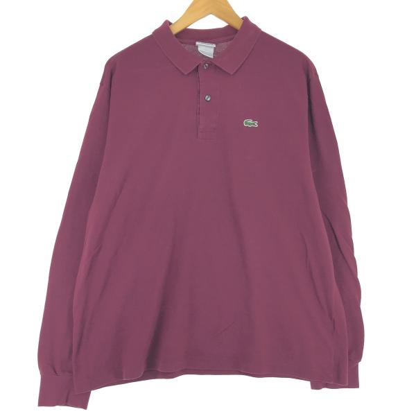 LACOSTE（ラコステ） 古着 00年代 フランス企画 長袖 ポロシャツ 7