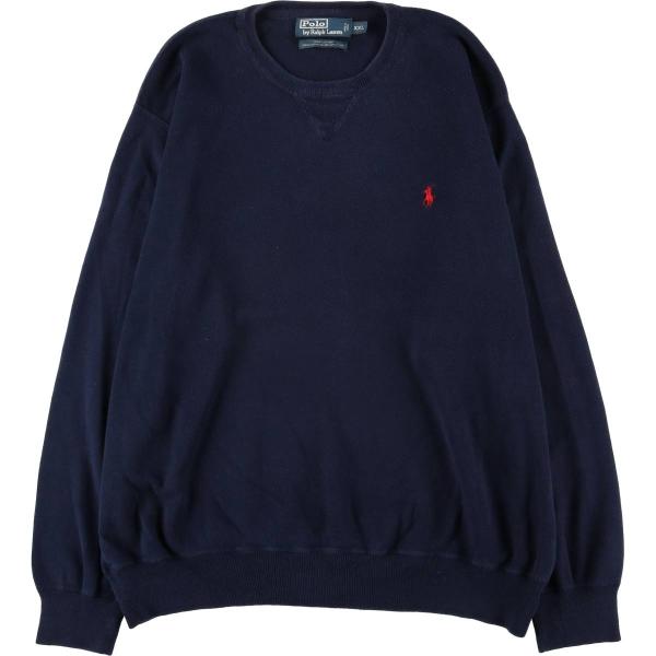 古着 ラルフローレン Ralph Lauren POLO by コットンニットセーター