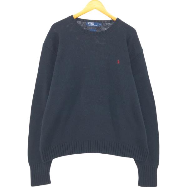 ラルフローレンのニット 古着 ラルフローレン Ralph Lauren POLO by コットンニットセーター