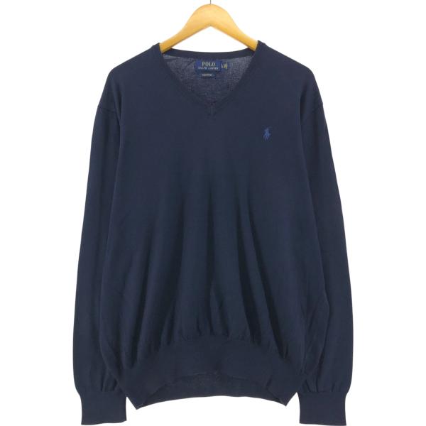 Polo Ralph Lauren Pima Cotton セーター 古着 ラルフローレン Ralph Lauren POLO RALPH LAUREN PIMA COTTON V