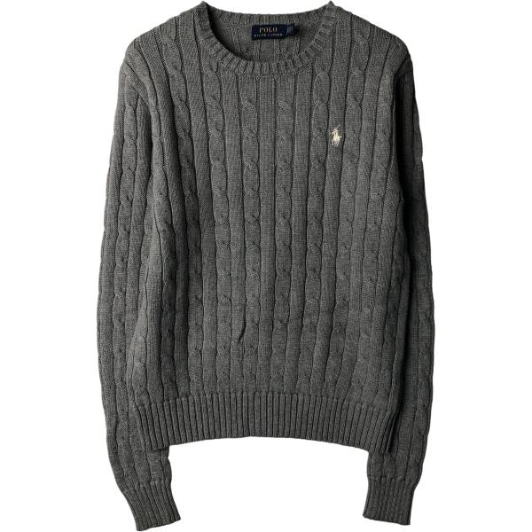古着 ラルフローレン Ralph Lauren POLO RALPH LAUREN ケーブル編み