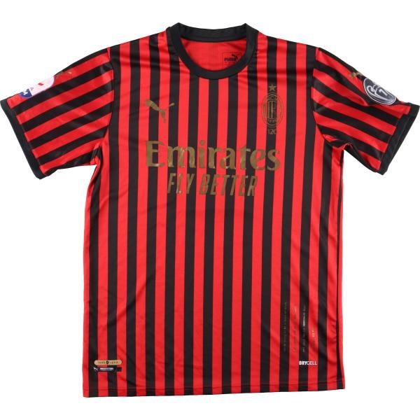 PUMA（プーマ） 古着 PUMA ACミラン ストライプ柄 サッカー