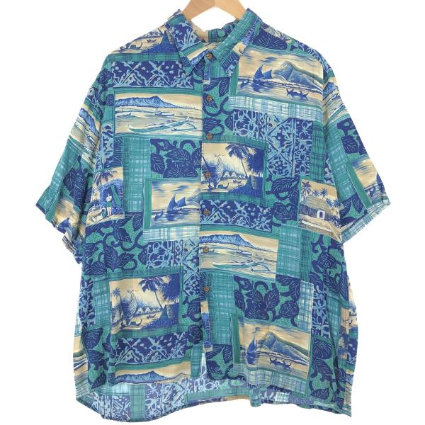 【reyn spooner】レインスプーナー アロハシャツ 90s ヴィンテージ Amazon.co.jp: 込ビンテージ 80〜90年代タグ レインスプーナー