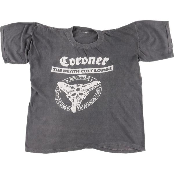 Coroner ヴィンテージ バンドTシャツ コロナー　ビンテージ　L jamtrading1_eaa443013