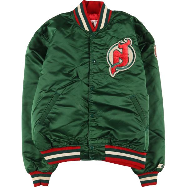 STARTER 古着 80年代 スターター NHL ニュージャージーデビルズ STARTER 古着 80年代 スターター NHL ニュージャージーデビルズ