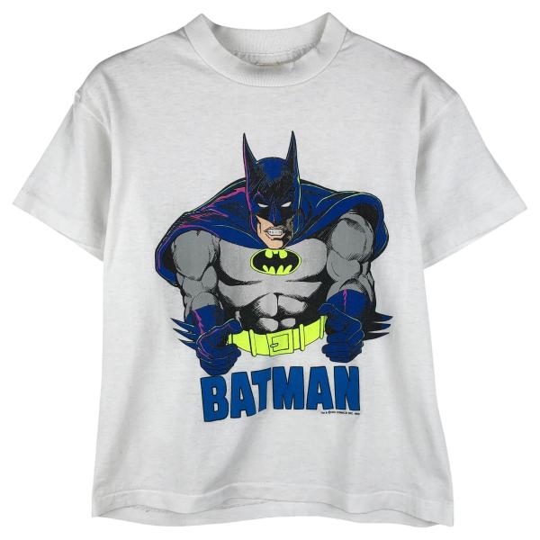 古着 80年代 AMERICAN MARKETING WORKS BATMAN バットマン キャラクタープリントTシャツ USA製 レディースL相当 ヴィンテージ/eaa458044 古着 80年代 AMERICAN MARKETING WORKS BATMAN バットマン