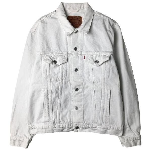 Levi's（リーバイス） 古着 90年代 ホワイトデニムジャケット Gジャン