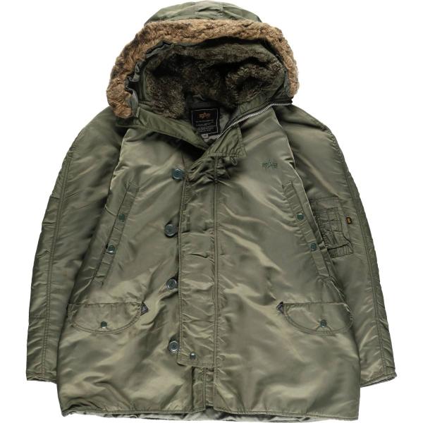 古着 民間品 アルファ ALPHA N-3Bタイプ ミリタリー フライト