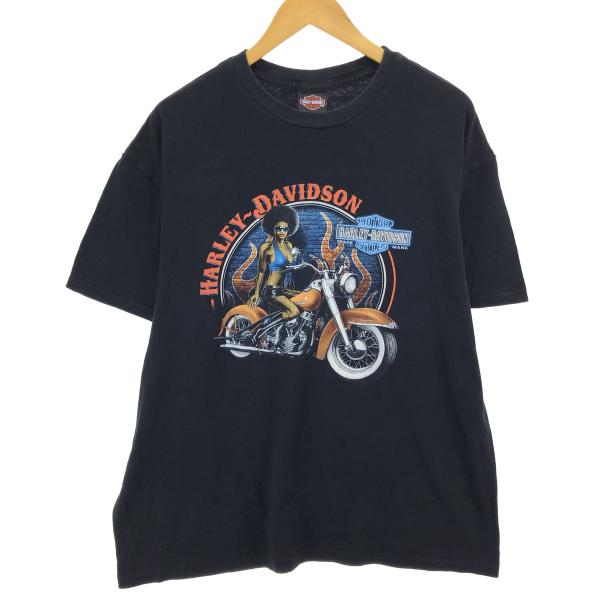希少 ハーレーダビッドソン ガールプリント ヴィンテージ 古着屋