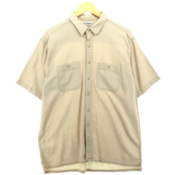 L.L.Bean 古着 80年代 エルエルビーン COOL WEAVE 半袖 コットン L.L.Bean 古着 80年代 エルエルビーン COOL WEAVE 半袖 コットン
