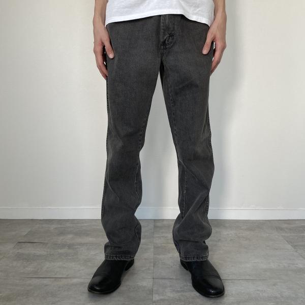 Rustler ラスラー W34 ブラックデニム ボトム 古着 黒 14878 Rustler ラスラー W34 ブラックデニム ボトム 古着 黒 14878