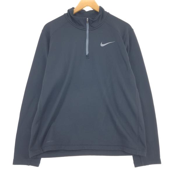 NIKE 古着 00年代 ナイキ GOLF ゴルフ THERMA-FIT バック刺繍