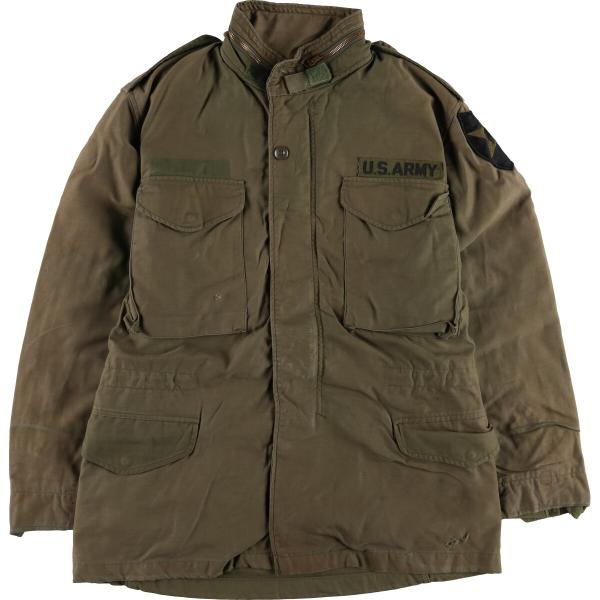 古着 80年代 米軍実品 U.S.ARMY M-65 3rd ミリタリー フィールド