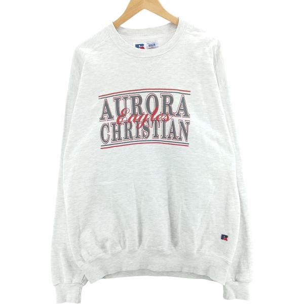 古着 90年代 ラッセル Russell ATHLETIC カレッジスウェットシャツ