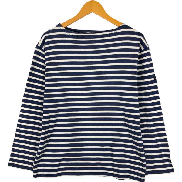 SAINT JAMES（セントジェームス） 古着 80~90年代 ボーダー柄 ロングT