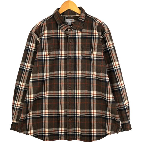 Carhartt（カーハート） 古着 Carhartt ORIGINAL FIT 長袖 フランネル