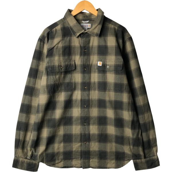 Carhartt（カーハート） 古着 Carhartt SLIM FIT 長袖 フランネル