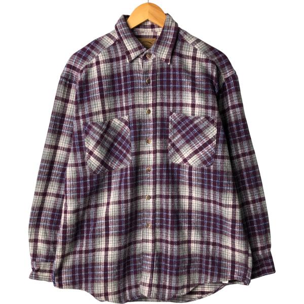 古着 90~00年代 セントジョンズベイ ST.JOHN'S BAY 長袖 ヘビーネル