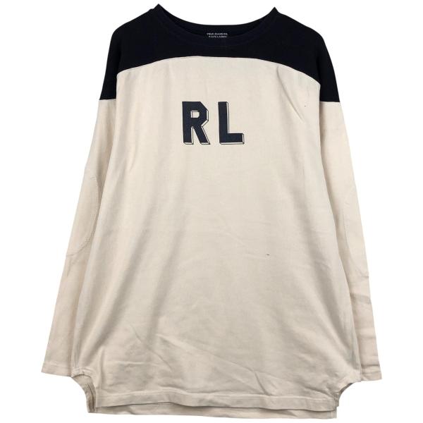 古着 00年代 ラルフローレン Ralph Lauren POLO JEANS COMPANY ツートン ロゴスウェットシャツ トレーナー メンズM相当/eaa483183 古着 00年代 ラルフローレン Ralph Lauren POLO JEANS COMPANY
