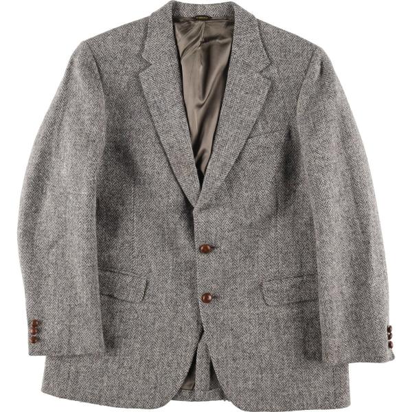HARRIS TWEED（ハリスツイード） 古着 ヘリンボーン ウールテーラード