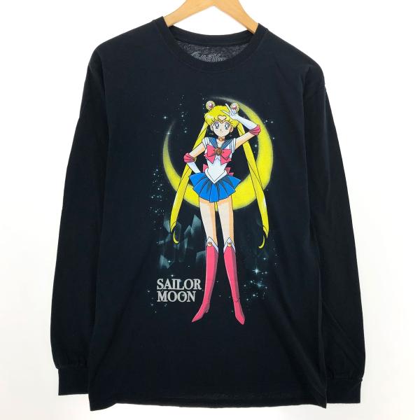 【新品】セーラームーンストアオリジナルロンT ストアオリジナル ロンT ストアロゴ ブラック L: 全商品｜Sailor