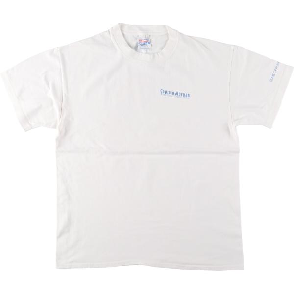Hanes（ヘインズ） 古着 90~00年代 キャプテンモルガン バックプリント