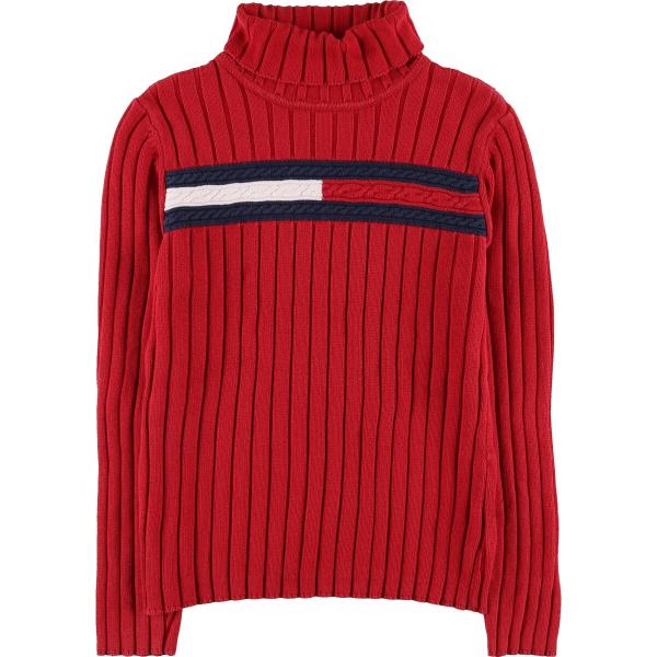 TOMMY HILFIGER 古着 トミーヒルフィガー タートルネック コットン 