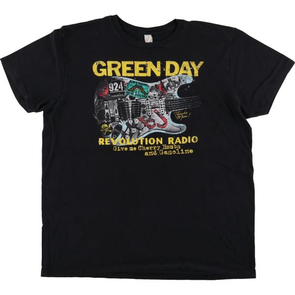 古着 Green Day グリーンデイ バンドTシャツ バンT メンズL相当