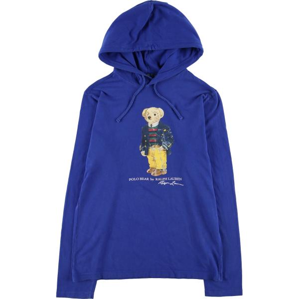 ポロラルフローレン ポロベア  ロンT 2XL メンズ 古着 POLO RALPH LAUREN ポロ・ラルフローレン ポロベア ロンT