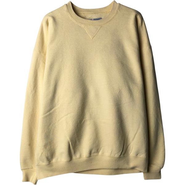古着 90年代 ラッセル Russell HIGH COTTON 無地 ブランクスウェット