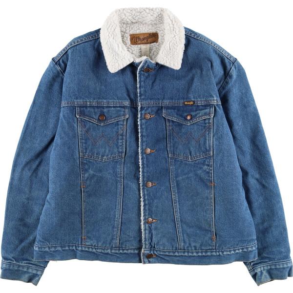 Wrangler 古着 90年代 ラングラー デニムボアジャケット USA製
