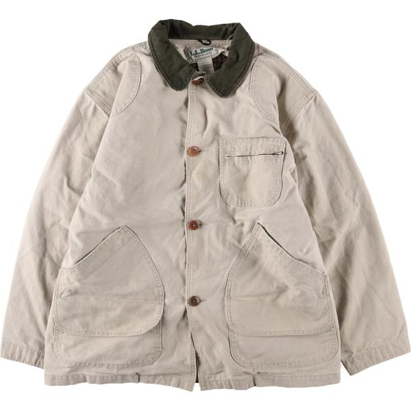 USA製ヴィンテージエルエルビーンウールライナー付きハンティングジャケット L.L.Bean - 古着 80年代 エルエルビーン L.L.Bean ライナー付き