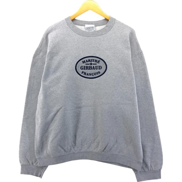 マリテフランソワジルボー スウェット パーカー トレーナー さらに100円引き◇MARITHE◇CLASSIC LOGO SWEATSHIRT (Marithe +