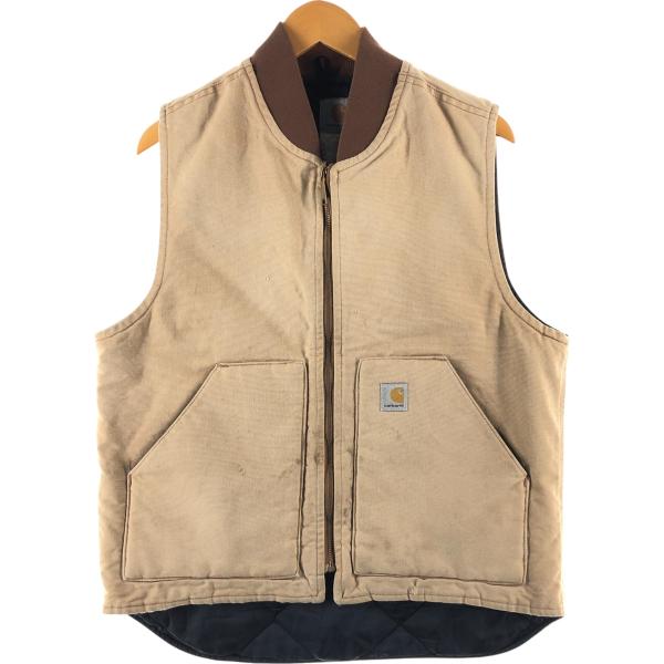 Carhartt（カーハート） 古着 ダックベスト メンズM相当 /eaa502611