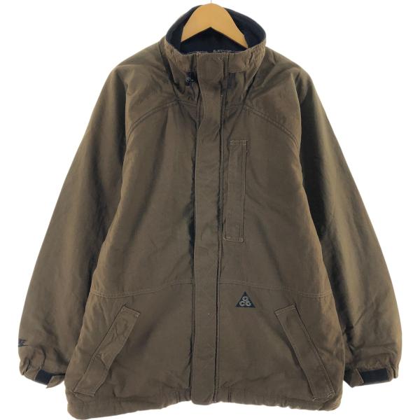 NIKE ACG 中綿ジャケット 初期ロゴ　　90s カーキ 90s 00s NIKE ACG 中綿パデッドジャケット カーキ archive - メルカリ