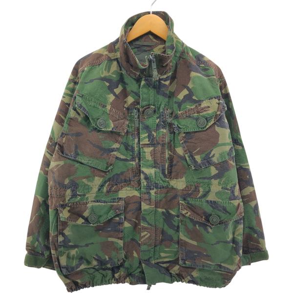 古着 イギリス軍 迷彩柄 DPMカモ リップストップ ミリタリー フィールドジャケット 180/96 メンズL相当/eaa660259 古着 イギリス軍 迷彩柄 DPMカモ リップストップ ミリタリー