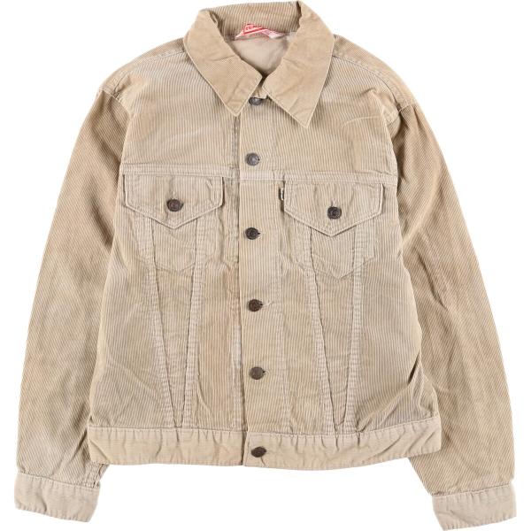 Levi's（リーバイス） 古着 70年代 トラッカータイプ コーデュロイ
