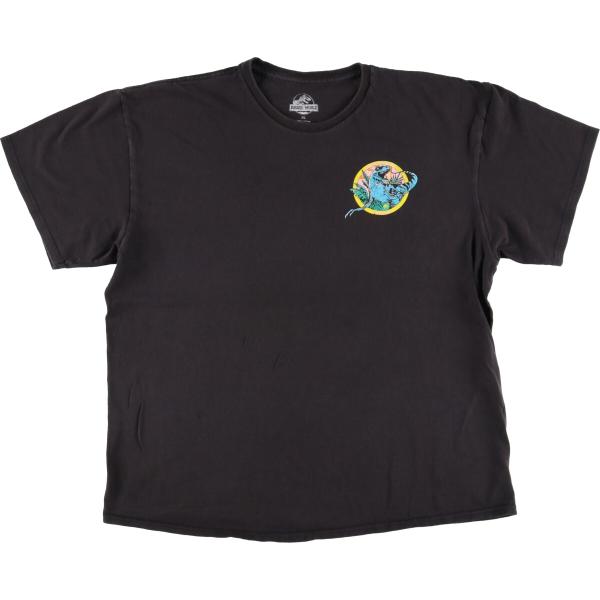 映画　ジュラシックワールド 古着　Tシャツ 恐竜　XL GU ジュラシック・ワールド Tシャツ 110 - メルカリ