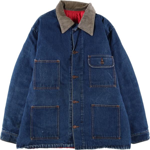 古着 デニムカバーオール メンズXL相当 ヴィンテージ /eaa527897