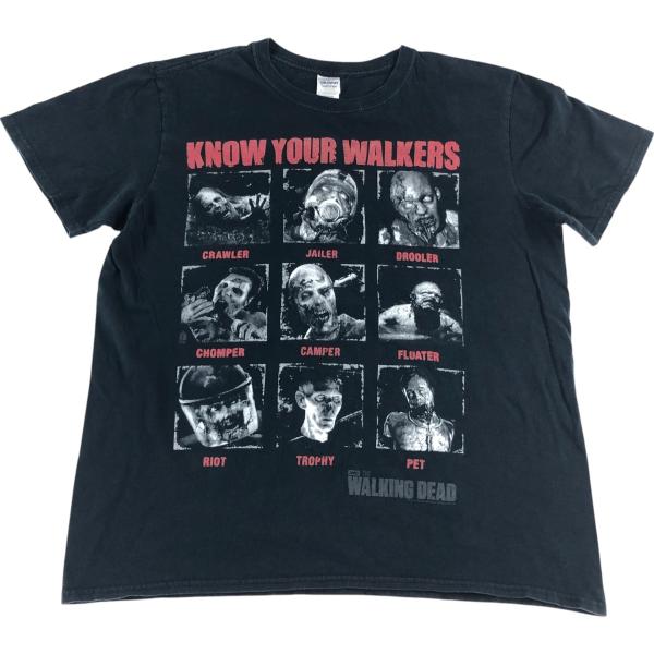 WALKING DEAD KILLIN IT Tシャツ 海外ドラマ　映画　古着 希少》ウォーキングデッド Tシャツ☆海外ドラマUSA古着リアルプリント