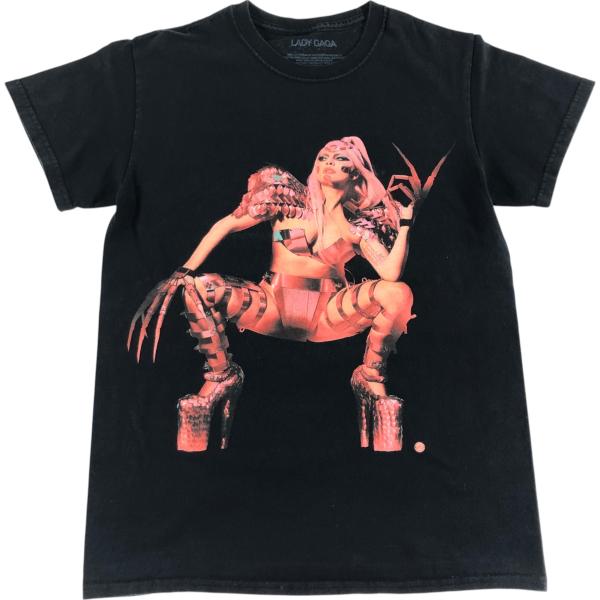 古着 LADY GAGA レディーガガ バンドTシャツ バンT メンズS相当
